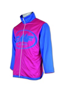 RT297 tailor made sublimation coat windbreaker team group coat supplier company fabric wholesale 